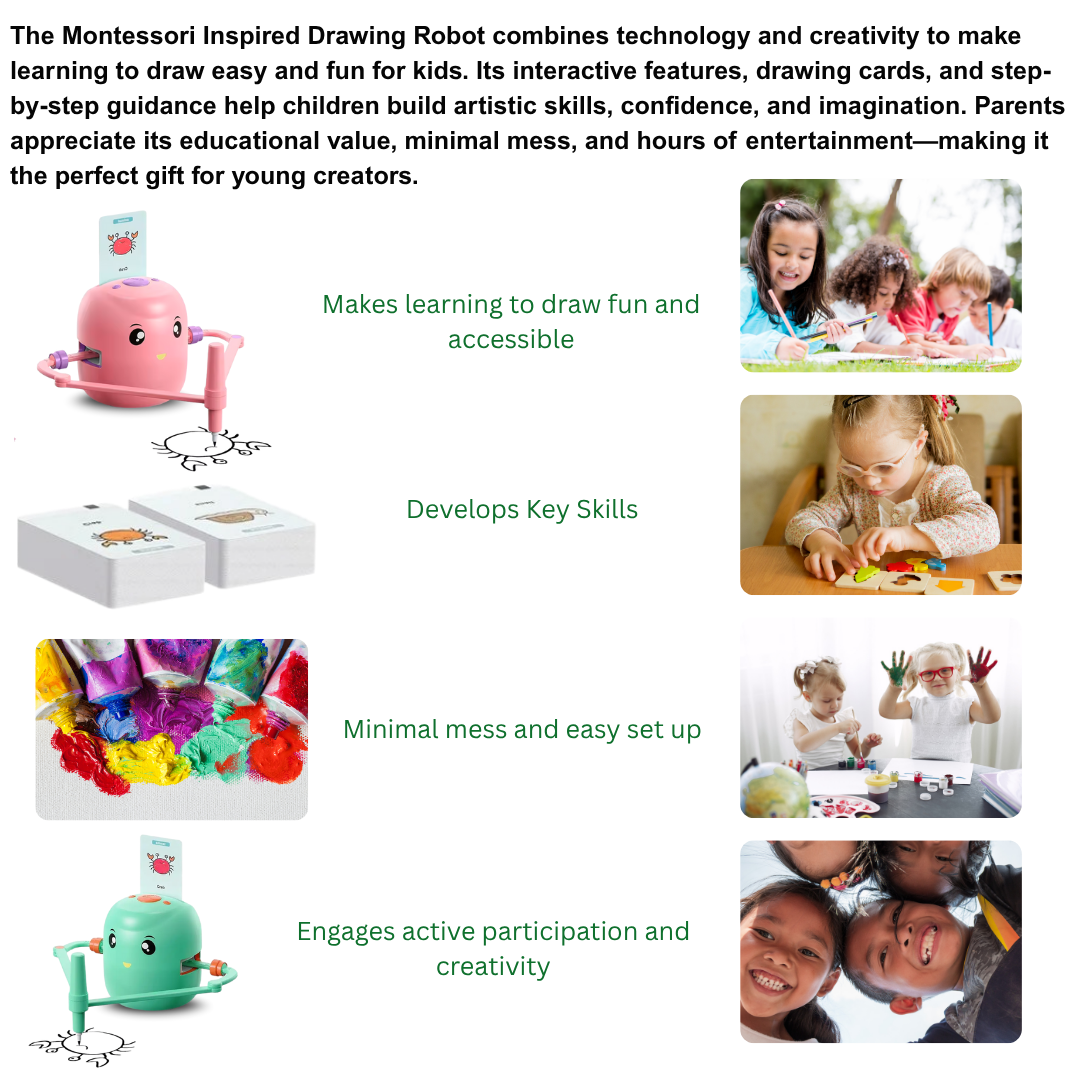 Montessori Inspired Drawing Robot