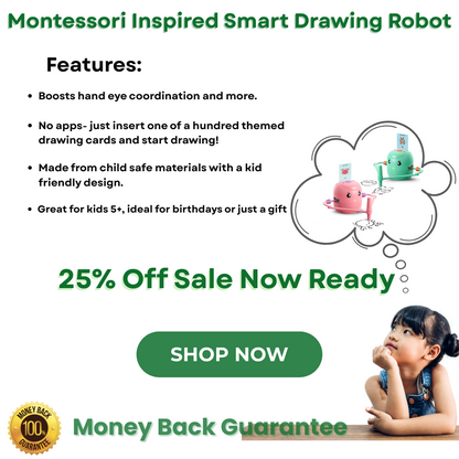 Montessori Inspired Drawing Robot