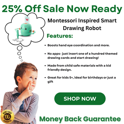 Montessori Inspired Drawing Robot